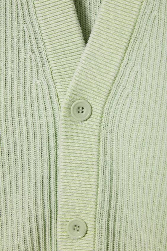 HM BAUMWOLL-STRICKJACKE MIT ACID-WASCHUNG Hotsell