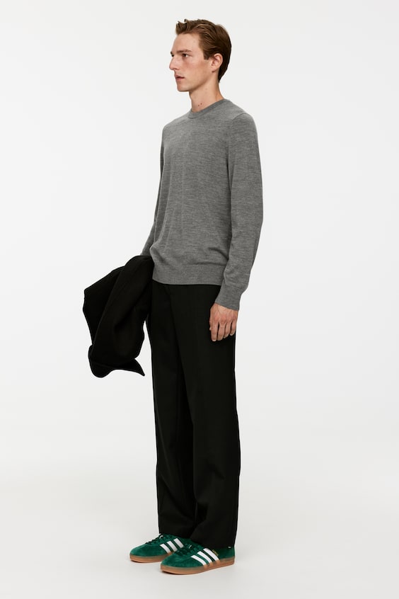HM Feinstrickpullover aus Merinowolle im Angebot