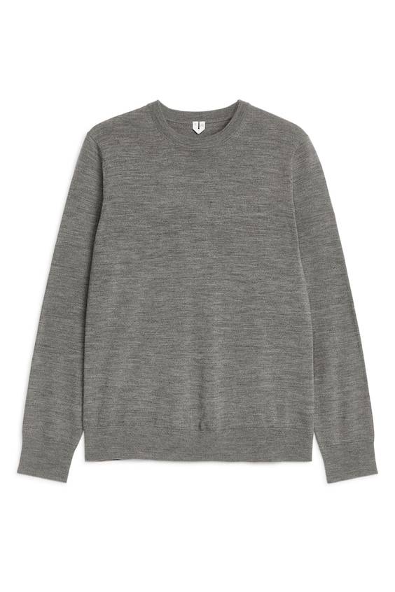 HM Feinstrickpullover aus Merinowolle im Angebot