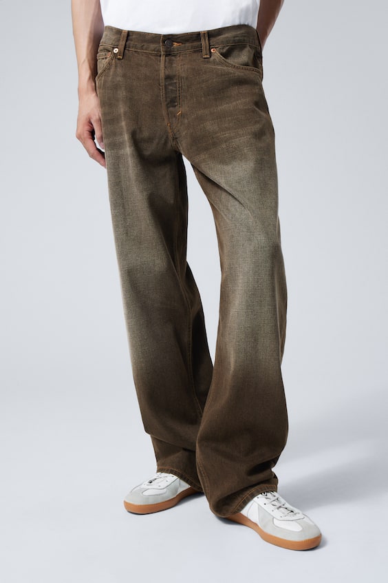 HM Lockere Jeans Sphere mit tief sitzendem Bund Schlussverkauf