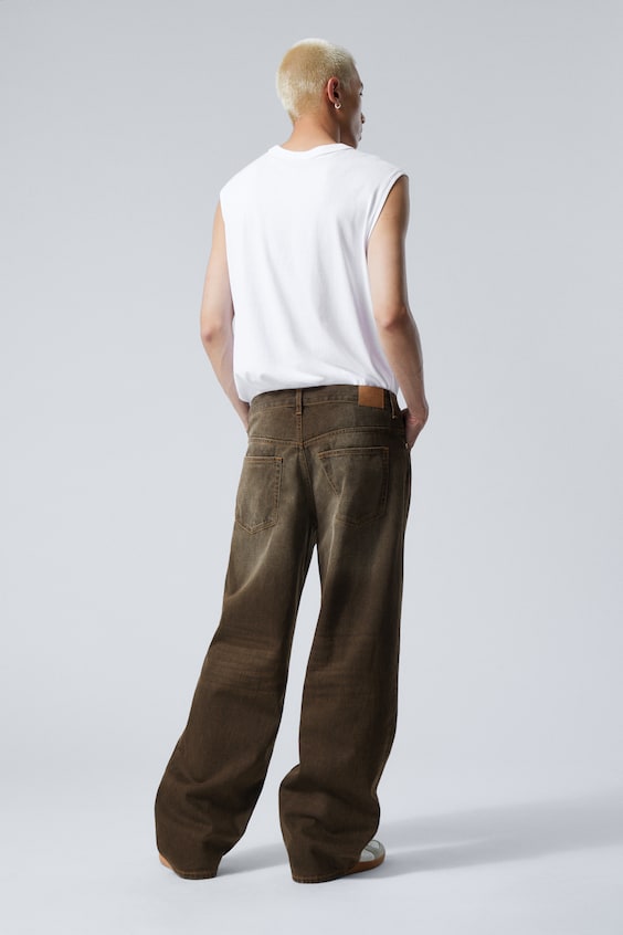 HM Lockere Jeans Sphere mit tief sitzendem Bund Schlussverkauf