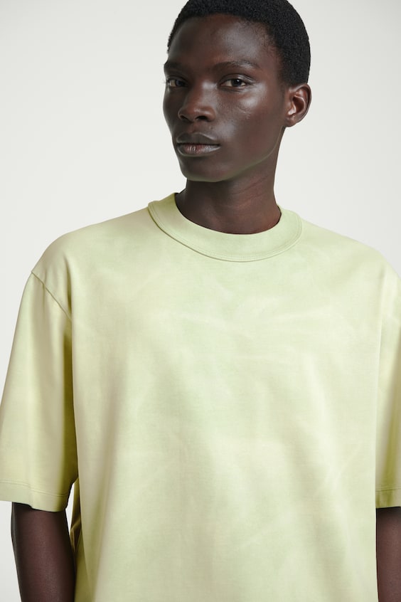 HM OVERSIZED-T-SHIRT MIT ACID-WASCHUNG Fabrikverkauf