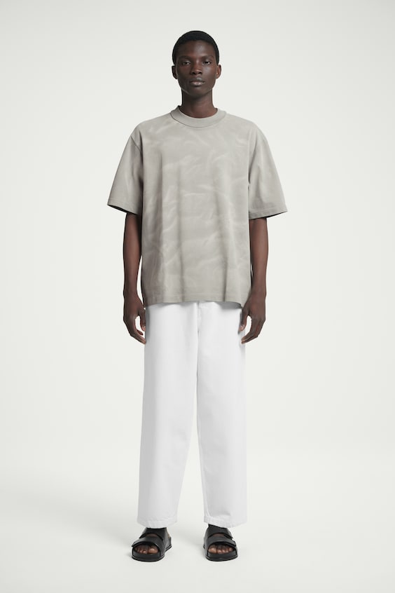 HM OVERSIZED-T-SHIRT MIT ACID-WASCHUNG Meist gekauft