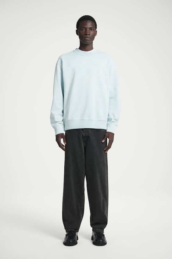 HM SWEATSHIRT MIT ACID-WASCHUNG Kostenloser Versand