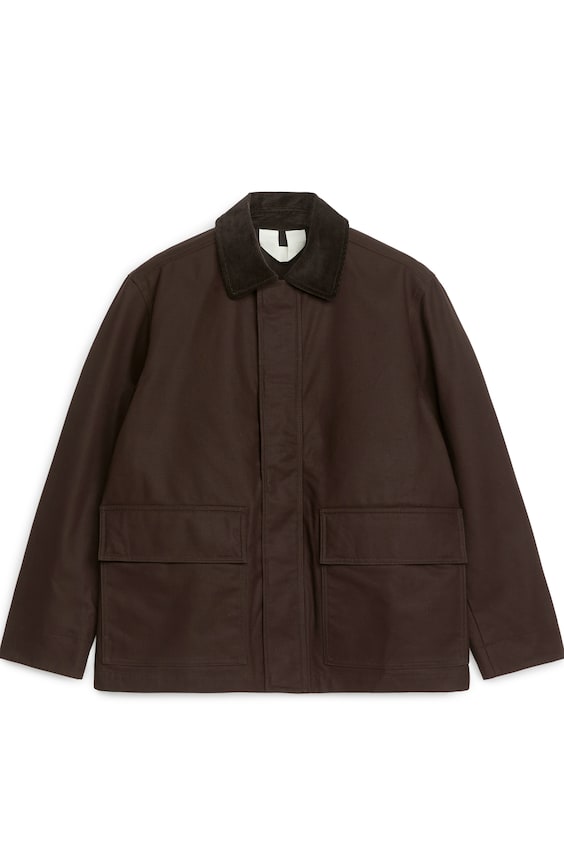 HM Jacke aus gewachster Baumwolle Fabrikpreis