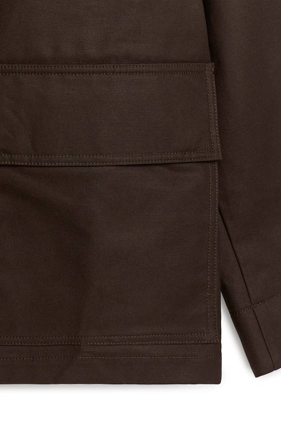 HM Jacke aus gewachster Baumwolle Fabrikpreis