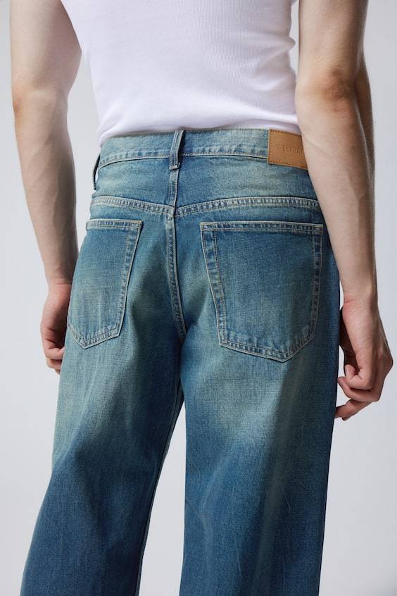 HM Lockere Jeans Sphere mit tief sitzendem Bund Günstig kaufen