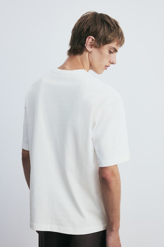 HM Bedrucktes T-Shirt in Loose Fit Osterangebot