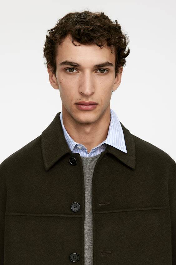HM Doubleface-Jacke aus Wollmischung Valentinstagsangebot