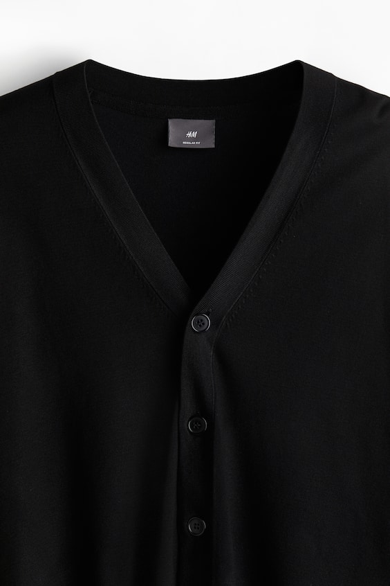 HM Feinstrick-Cardigan in Regular Fit Top Angebot