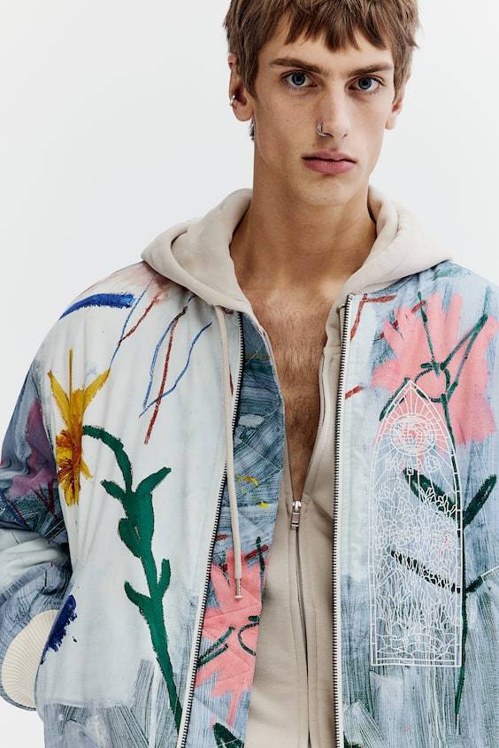 HM Pilotenjacke in Loose Fit Online Outlet