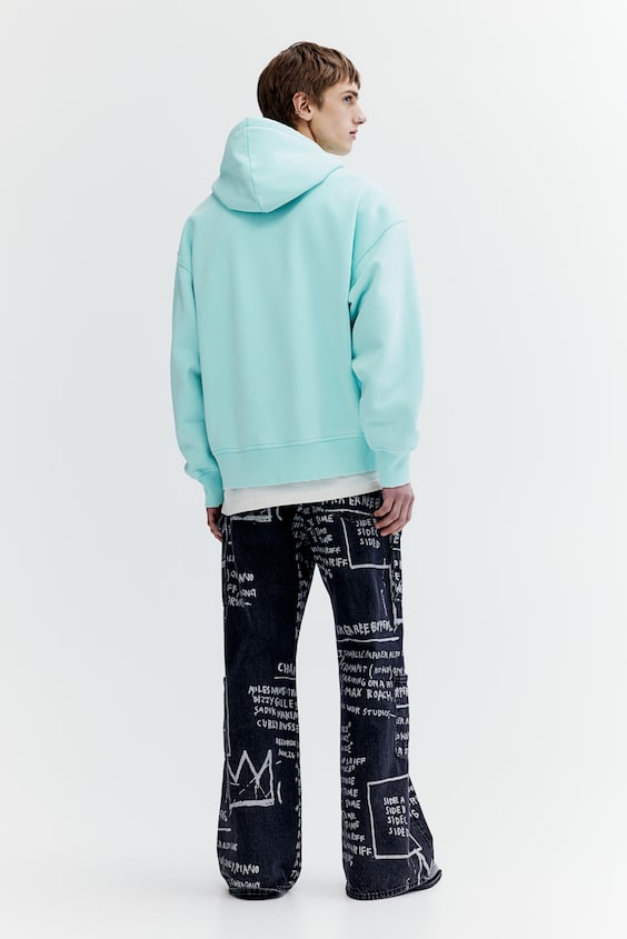 HM Hoodiejacke aus Baumwolle in Oversized Fit Sonderangebote