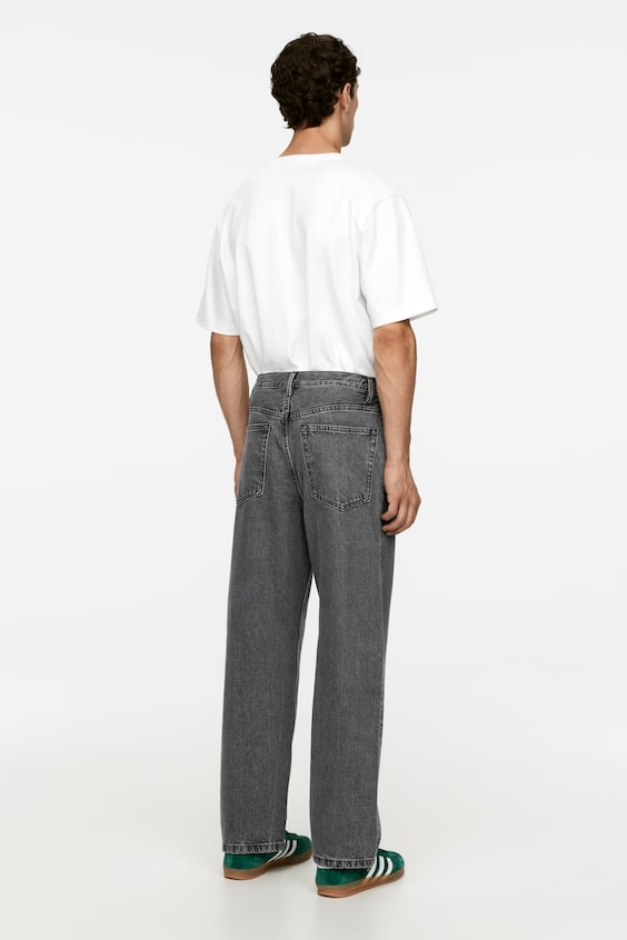 HM MIST Wide Jeans Riesige Rabatte