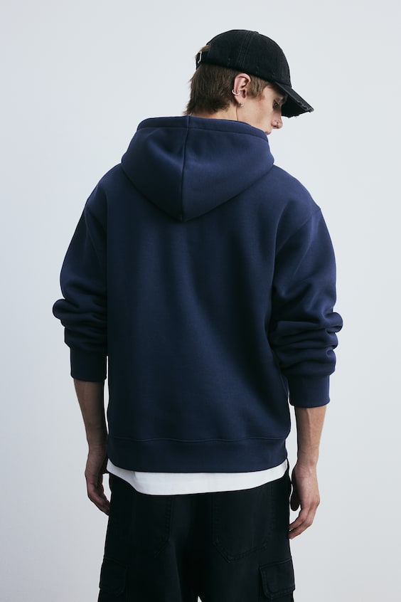 HM Bedruckter Hoodie in Oversized Fit Speichern exportieren