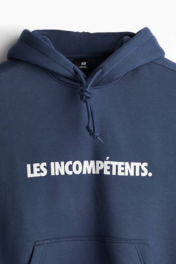 HM Bedruckter Hoodie in Oversized Fit Speichern exportieren