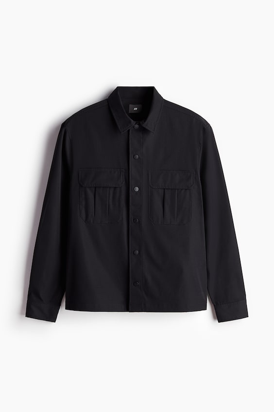 HM Utility-Overshirt in Regular Fit Rabatte dieses Monats