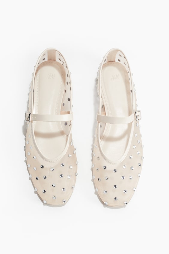 HM Ballerinas mit Strasssteinen Angebote