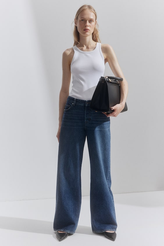 HM Weite Jeans im Angebot