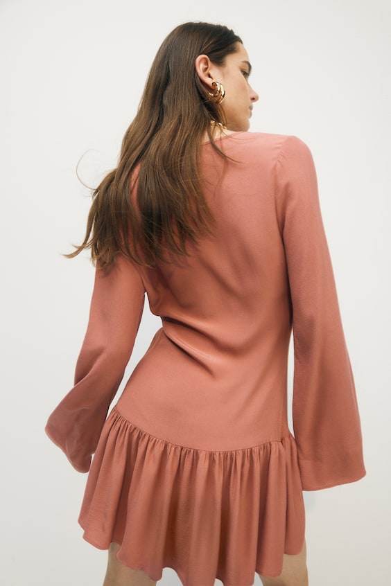 HM Kleid mit V-Ausschnitt Meist gekauft