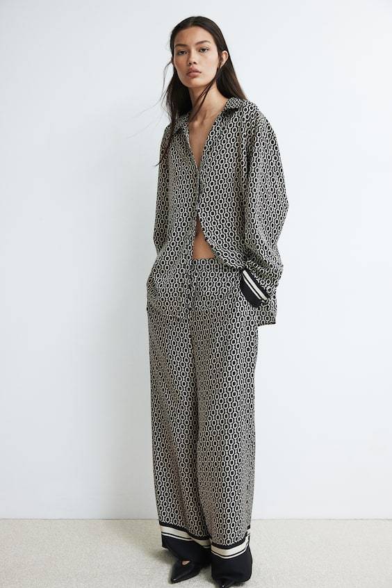 HM Bluse mit Langarm Versandkostenfrei