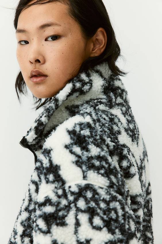 HM Troyer aus Teddyfleece Flash Sale