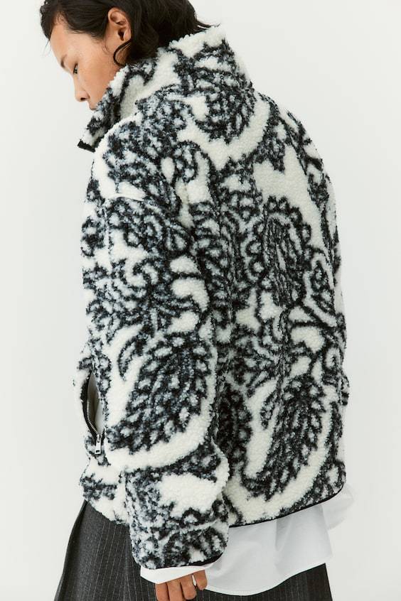 HM Troyer aus Teddyfleece Flash Sale