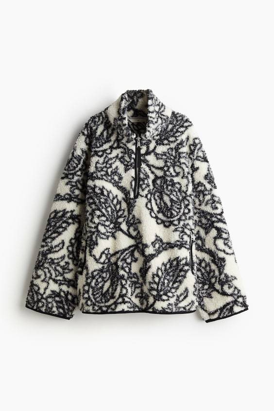 HM Troyer aus Teddyfleece Flash Sale
