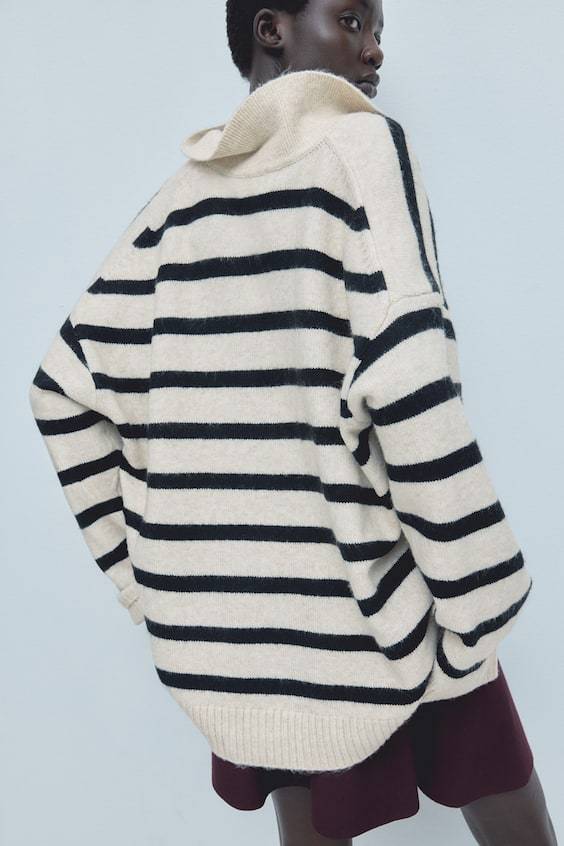 HM Feinstrickpullover mit Kragen Cyber Monday