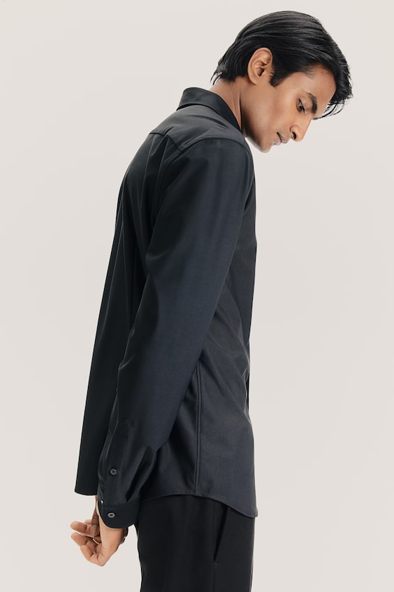 HM Hemd in Slim Fit Tiefpreis