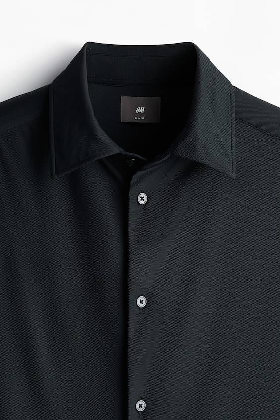 HM Hemd in Slim Fit Tiefpreis