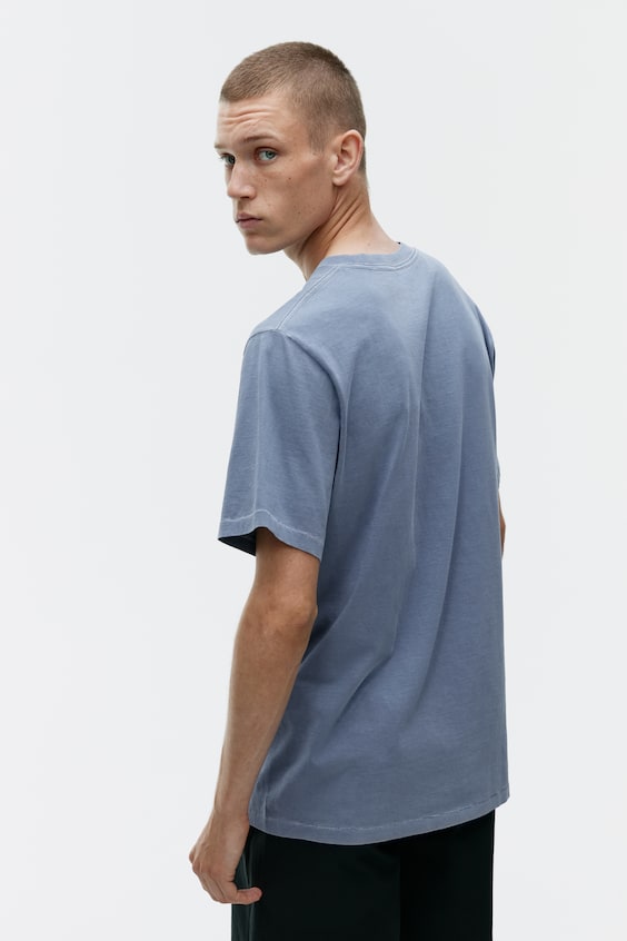 HM T-Shirt ohne Seitennähte Wochenangebot