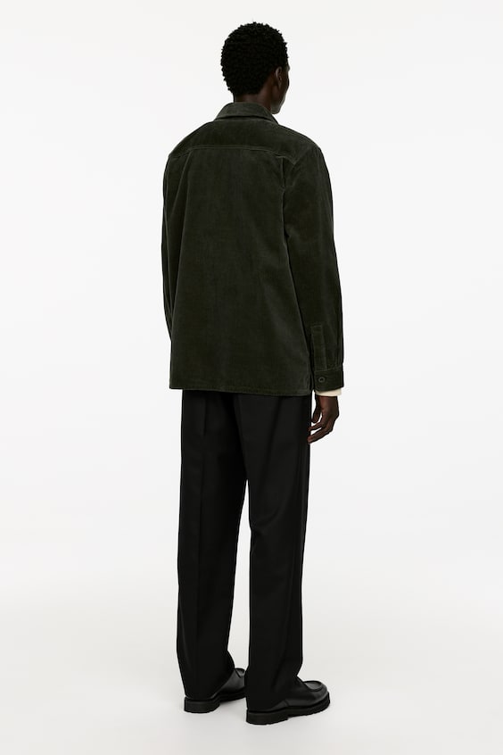 HM Overshirt aus Cord Bis zu 55% Rabatt