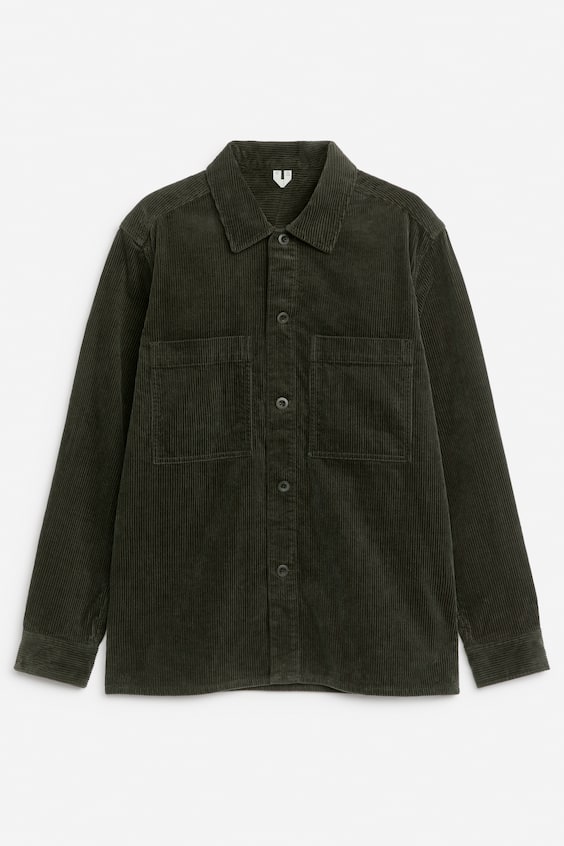 HM Overshirt aus Cord Bis zu 55% Rabatt