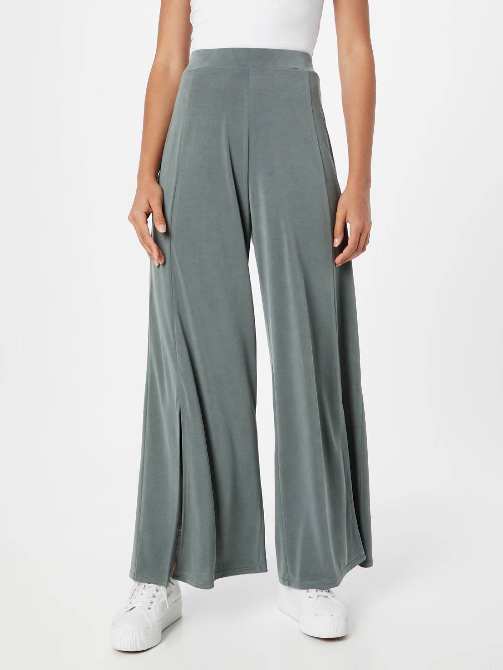 ABOUT YOU Regular Pants 'Caro' in Green Begrenzte Freigabe