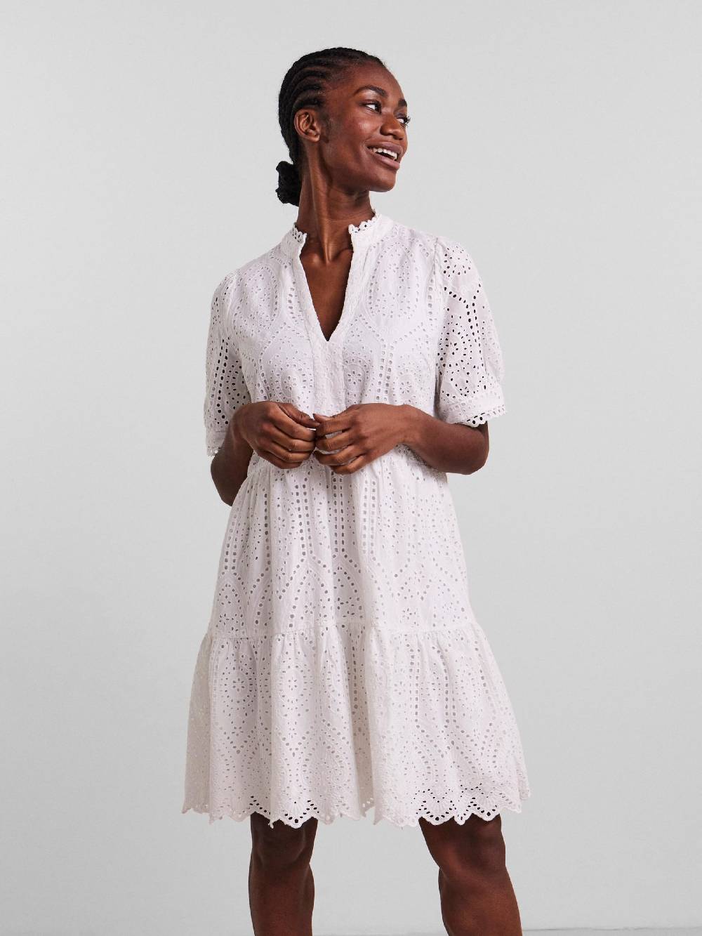 Y.A.S Dress 'Holi' in White Kostenloser Versand