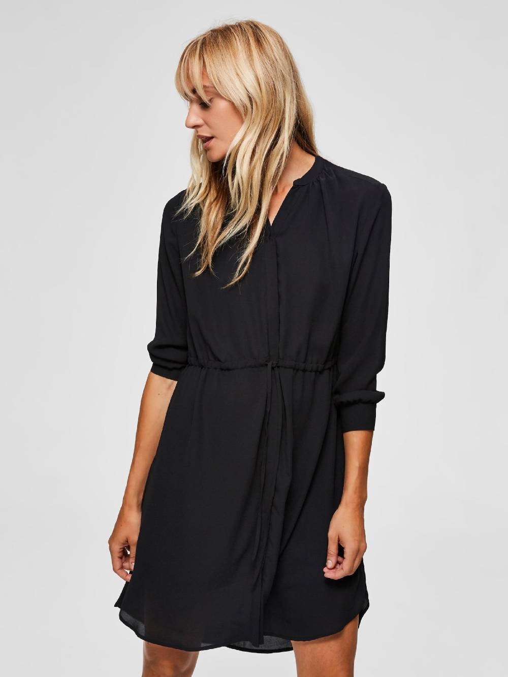 SELECTED FEMME Shirt Dress 'Damina' in Black Fabrikpreis