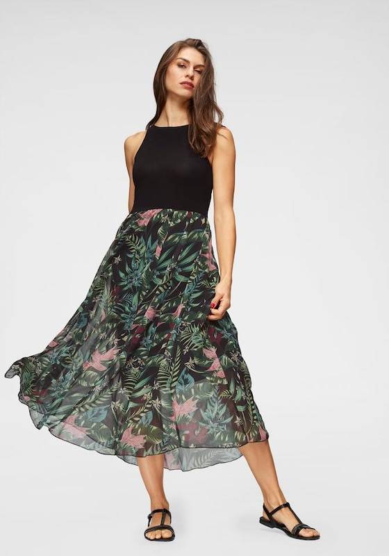VIVANCE Summer Dress in Black