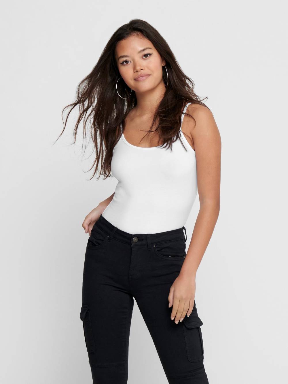 ONLY Top 'Love' in Black, White Cyber Monday