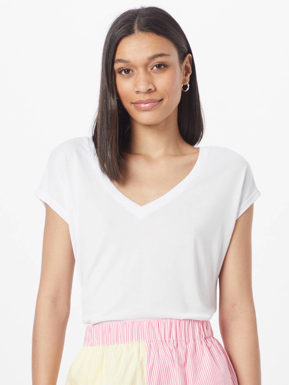 VILA Shirt in White Heißer Verkauf