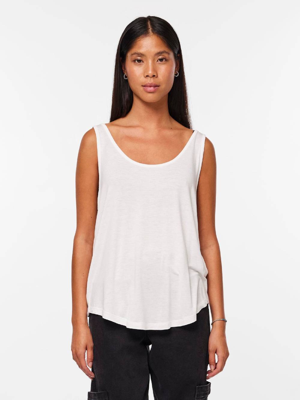 PIECES Top 'BILLO' in White Saisonale Angebote