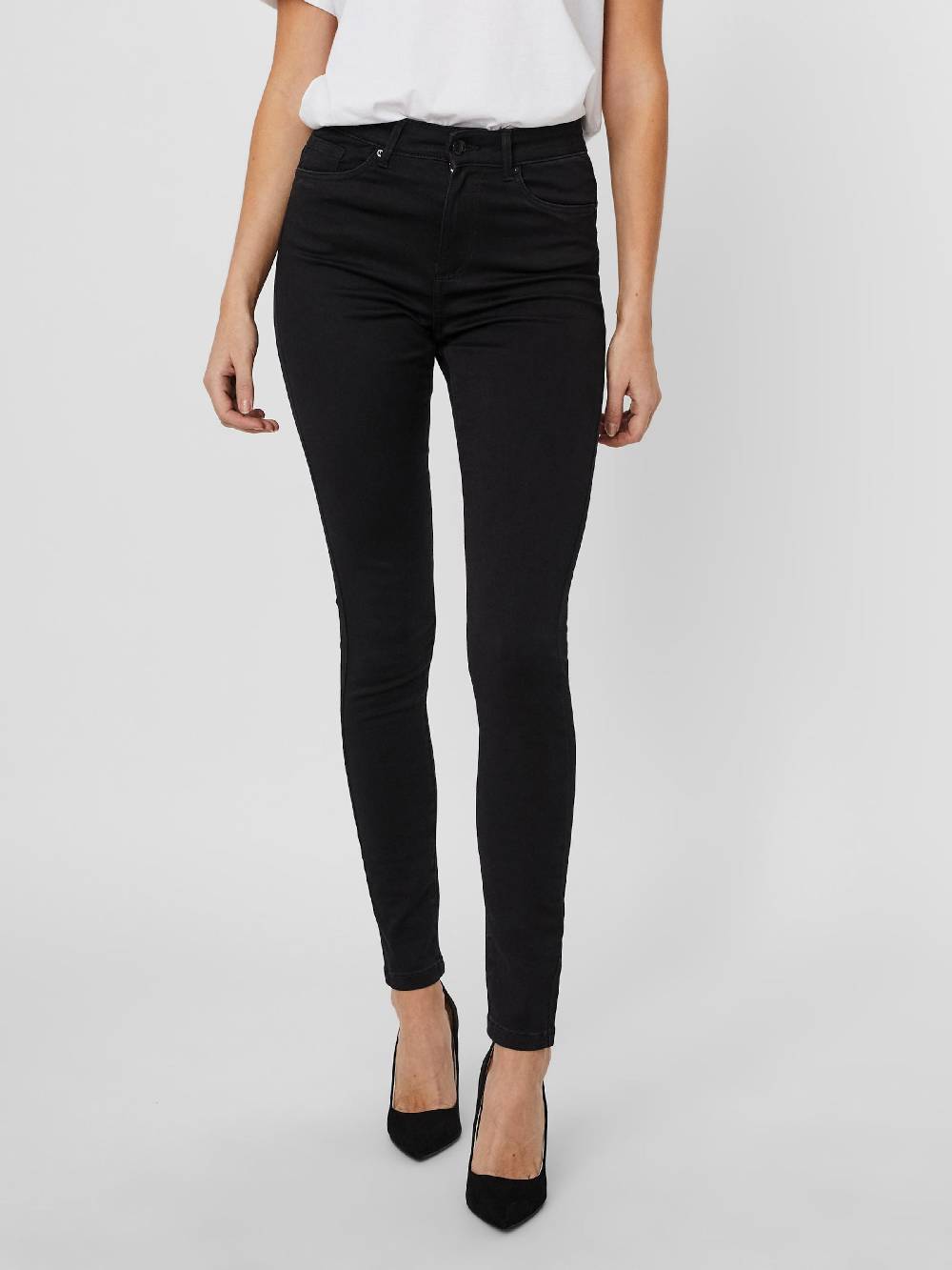 VERO MODA Skinny Jeans 'VMSophia' in Black Begrenzte Freigabe