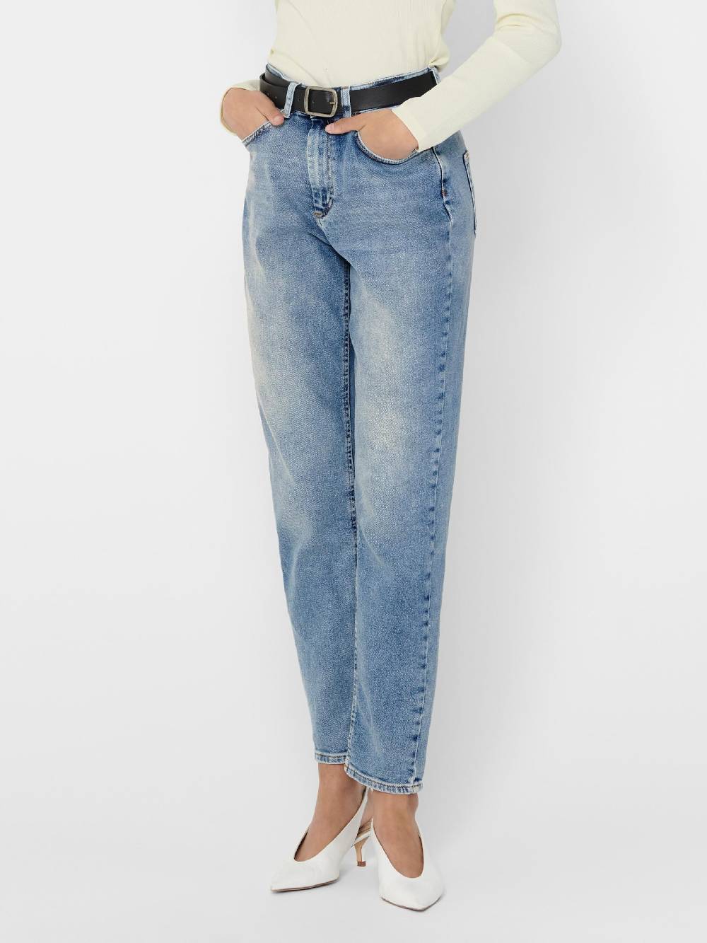 ONLY Regular Jeans 'VENEDA' in Blue, Blue Denim Letzte 3 Tage