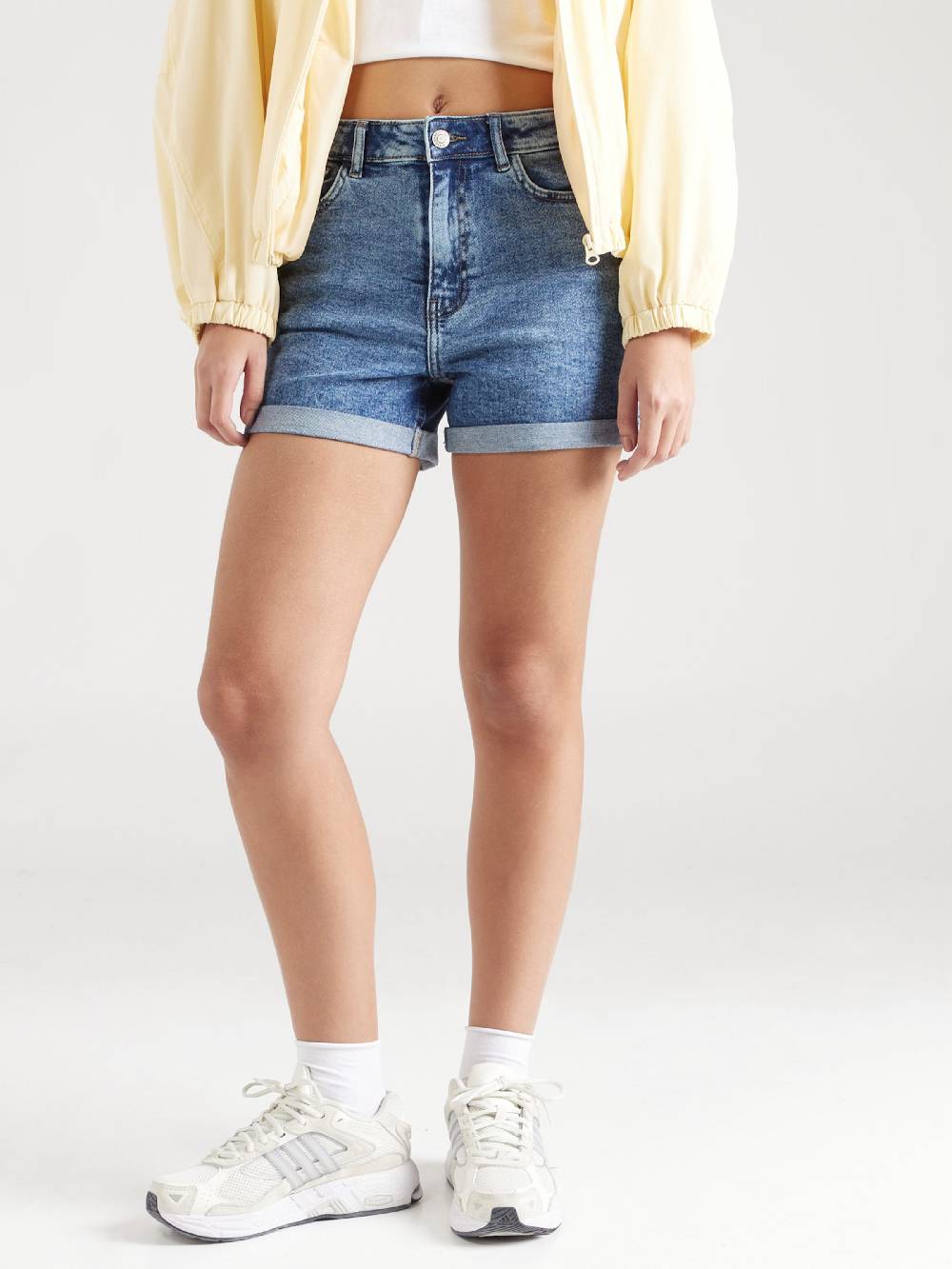 Noisy may Regular Jeans in Blue Denim Sonderangebot der Fabrik