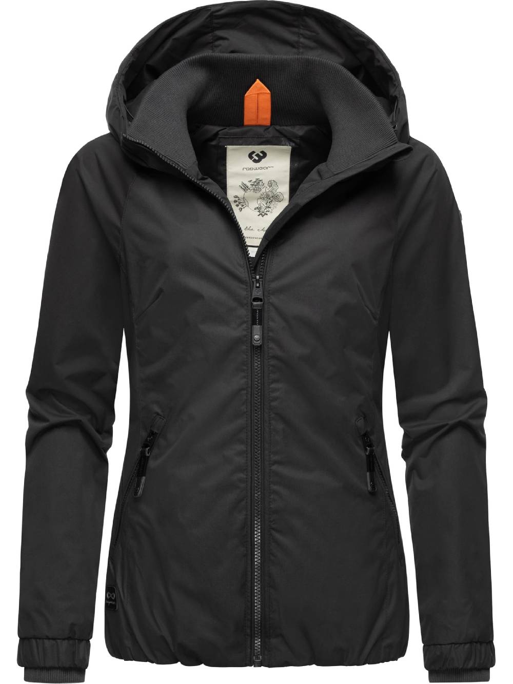 Ragwear Performance Jacket 'Dizzie' in Black Top Angebot