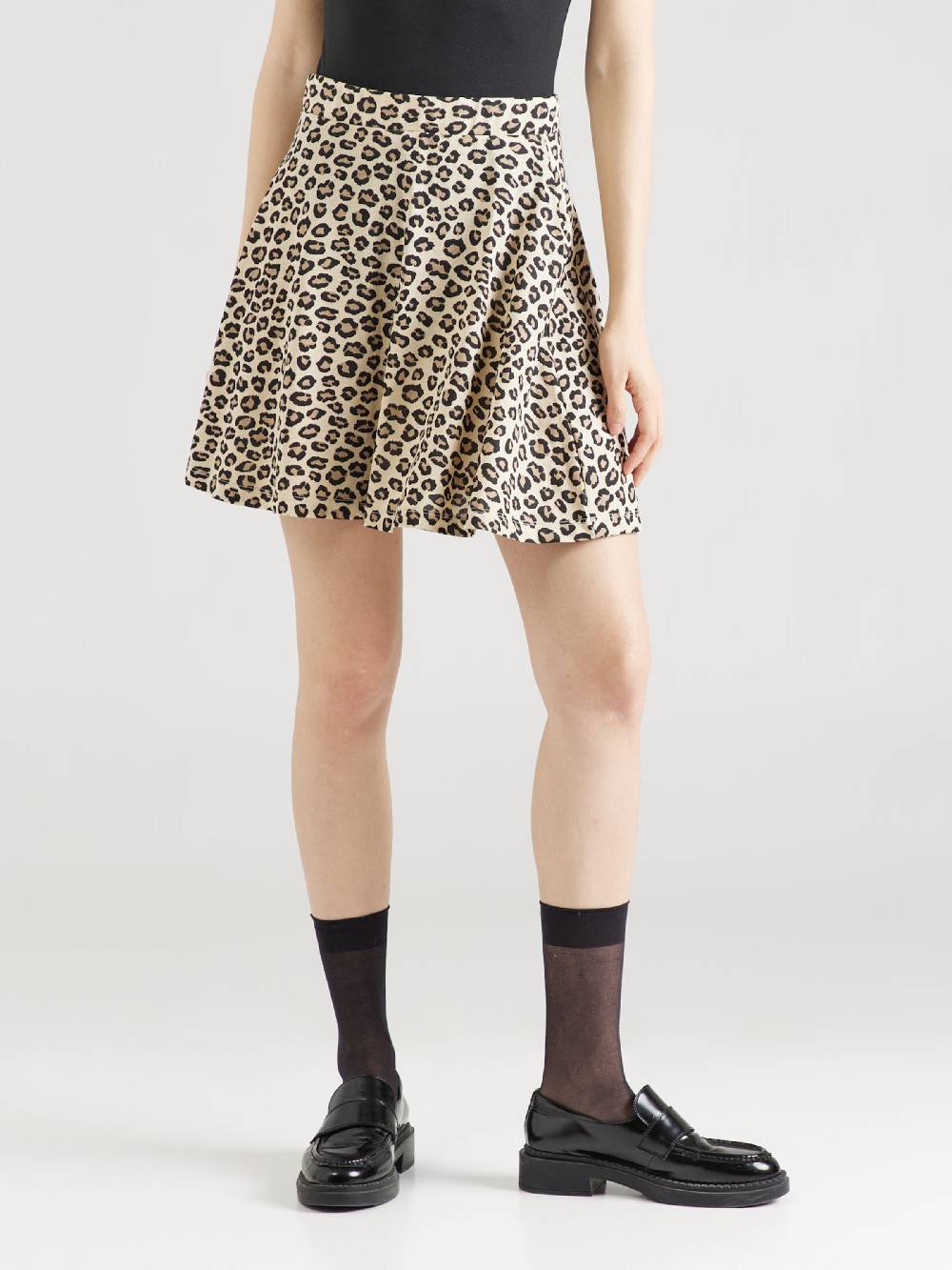 ONLY Skirt 'MAY' in Beige, Black Blitzverkäufe