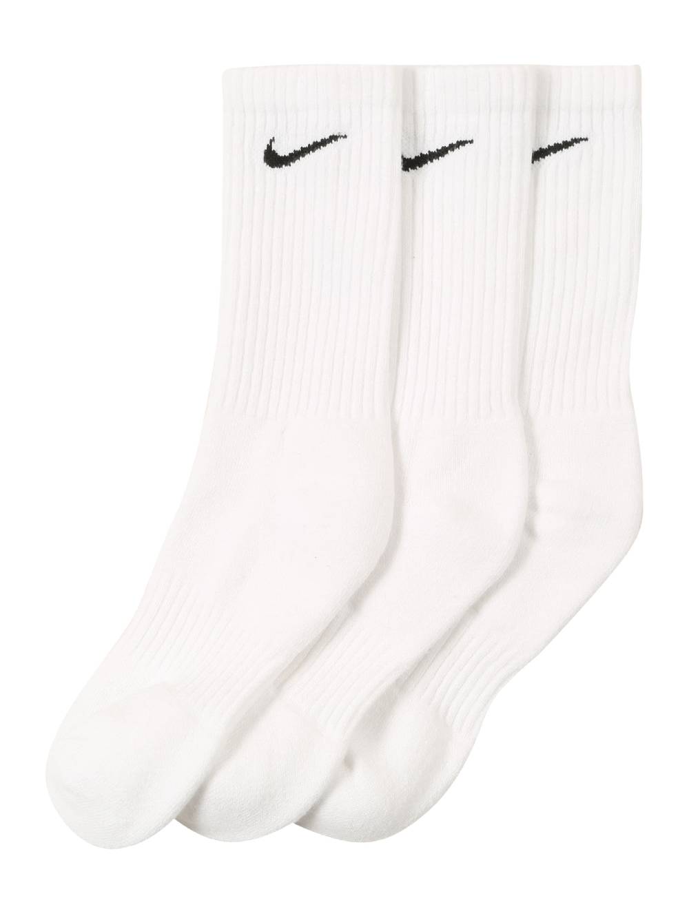 NIKE Athletic Socks in White Letzte 3 Tage