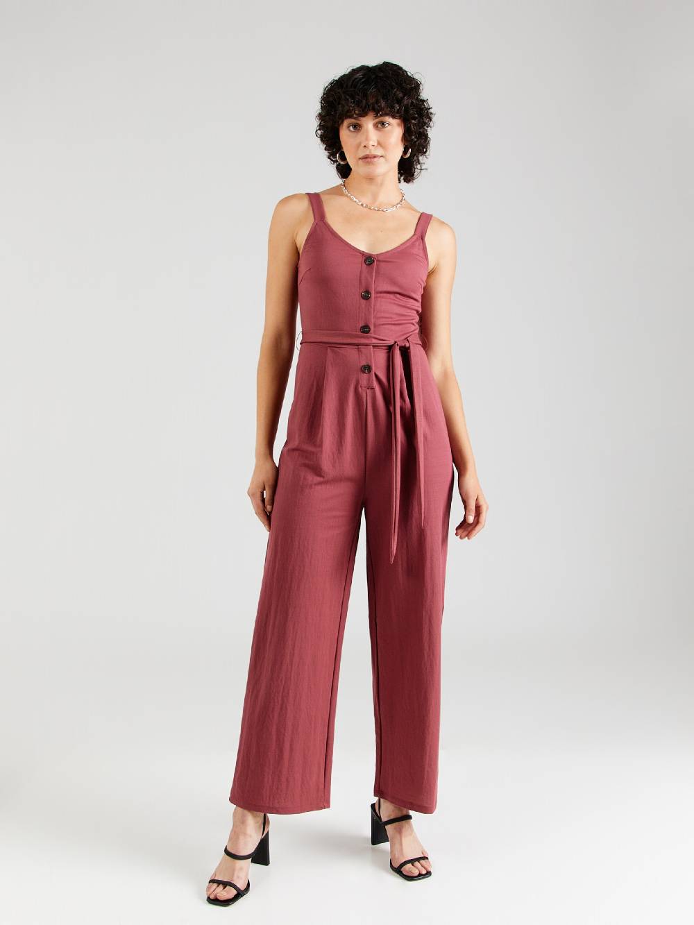 ABOUT YOU Jumpsuit 'Fiona' in Berry Fabrik Onlineshop