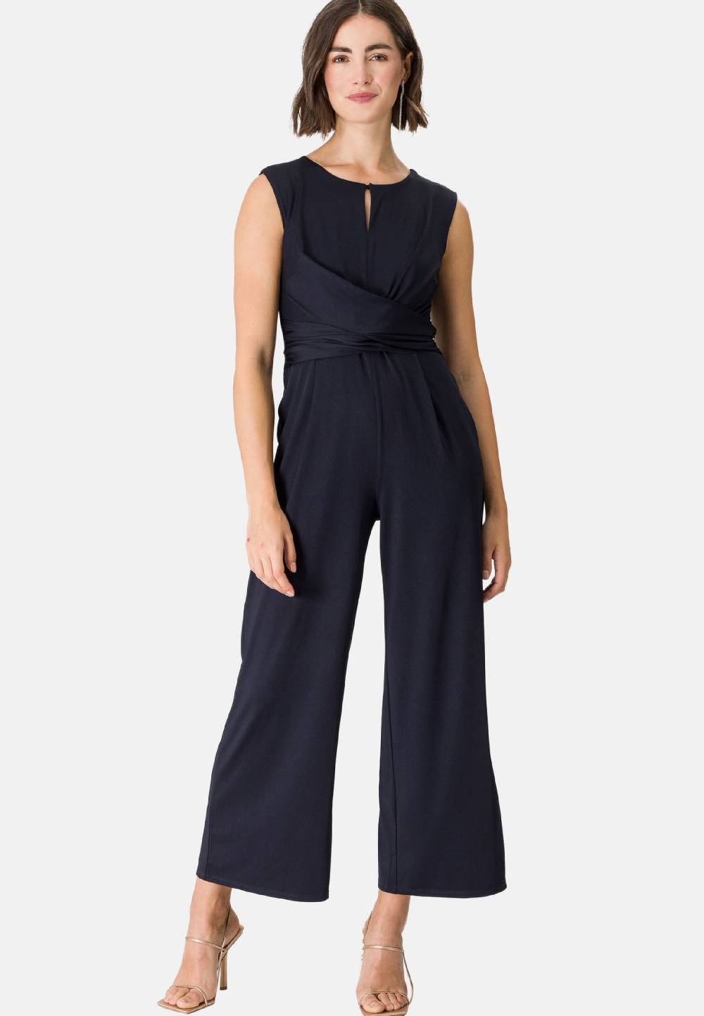 zero Jumpsuit in Night Blue Fabrikpreis