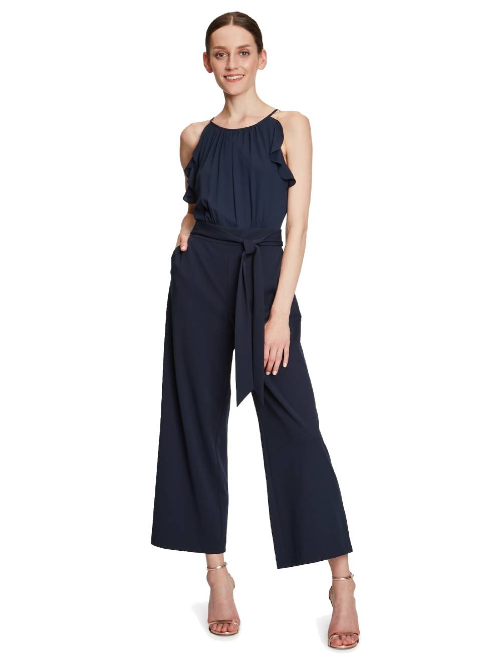Vera Mont Jumpsuit in Navy Günstig kaufen