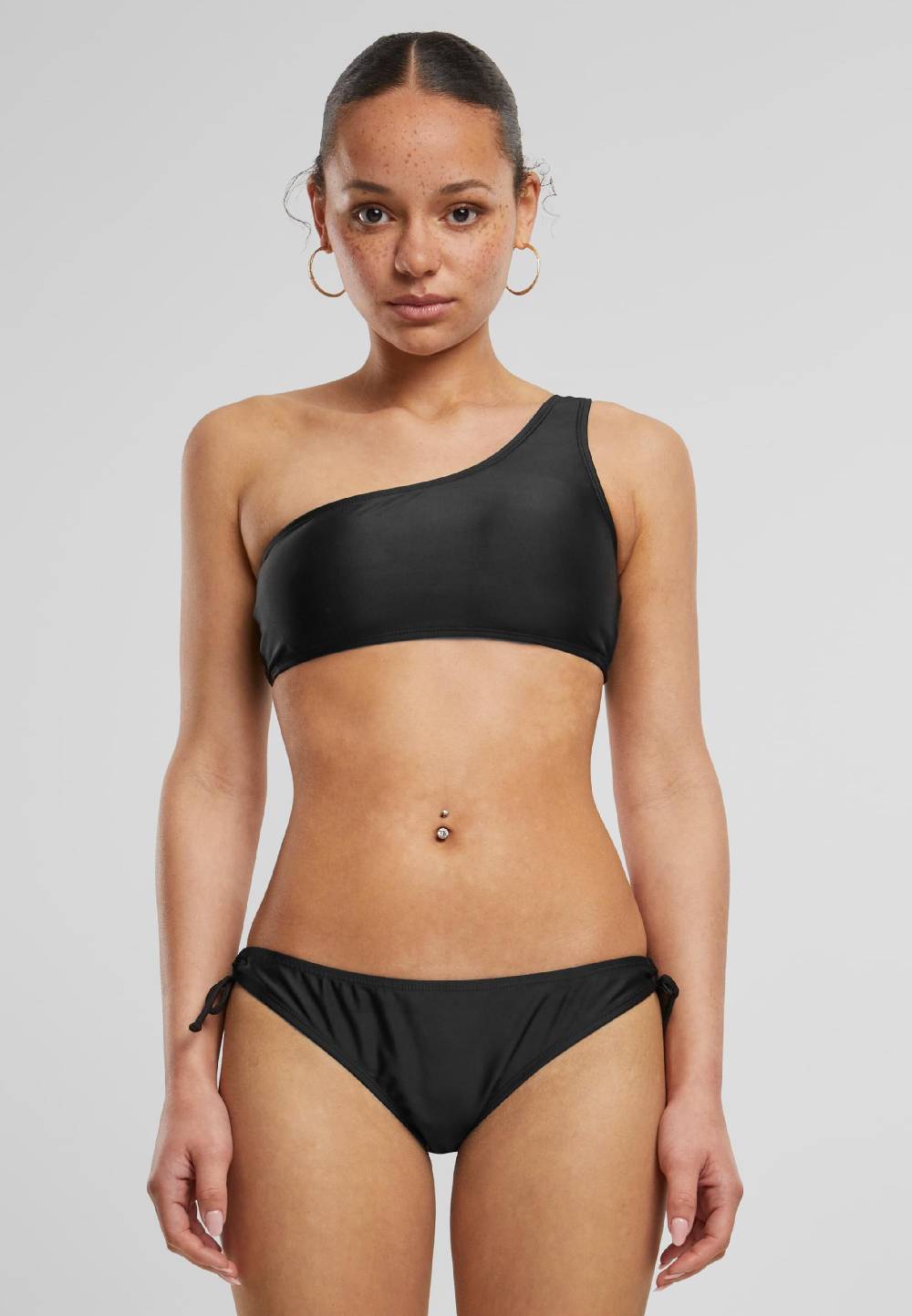 Urban Classics Bralette Bikini in Black Tiefpreis